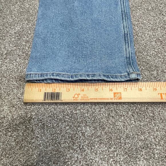 Hollister Women ultra high rise dad jean sz 0R 24x31 distress light wash stretch - Picture 5 of 12